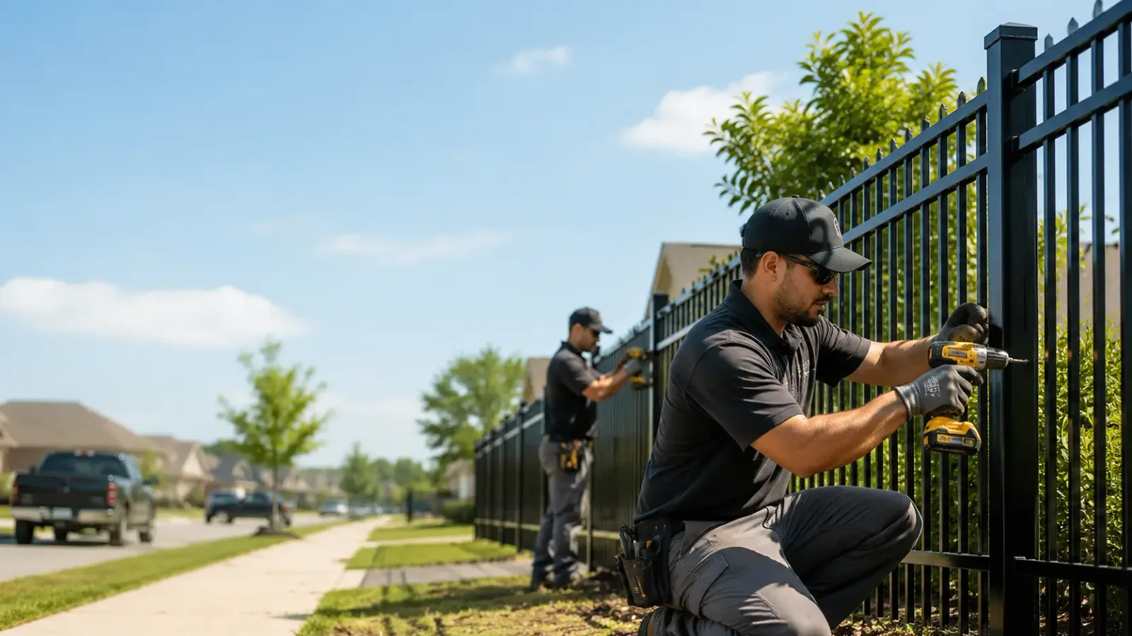 Metal Fence Installation in Rineyville, KY